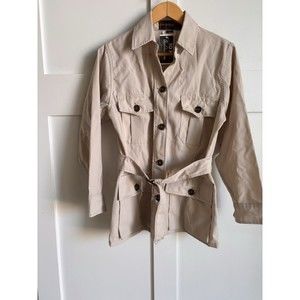Women’s NWT Sportsmen 10X New Vintage Safari Utility Jacket Coat Size Small/36